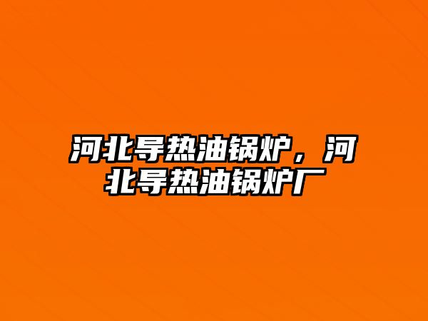 河北導熱油鍋爐，河北導熱油鍋爐廠