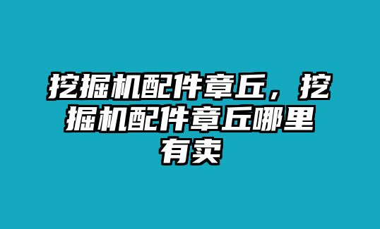 挖掘機配件章丘，挖掘機配件章丘哪里有賣