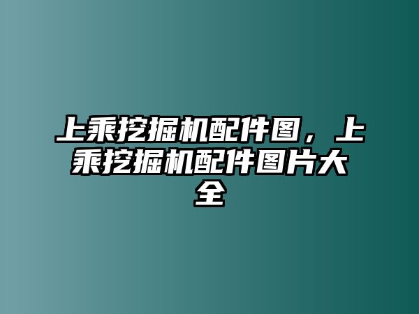 上乘挖掘機(jī)配件圖，上乘挖掘機(jī)配件圖片大全