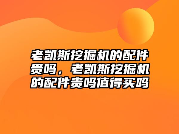 老凱斯挖掘機的配件貴嗎，老凱斯挖掘機的配件貴嗎值得買嗎