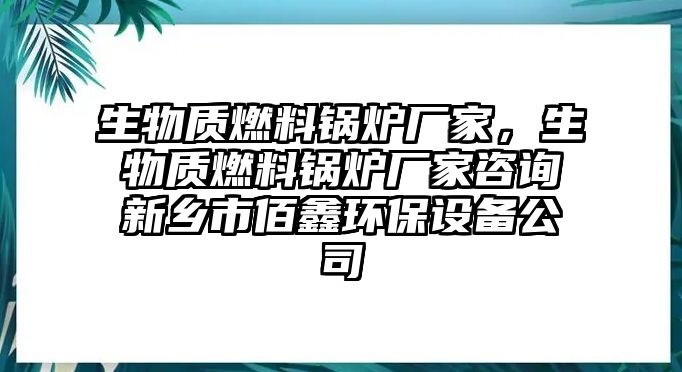 生物質(zhì)燃料鍋爐廠家，生物質(zhì)燃料鍋爐廠家咨詢新鄉(xiāng)市佰鑫環(huán)保設(shè)備公司