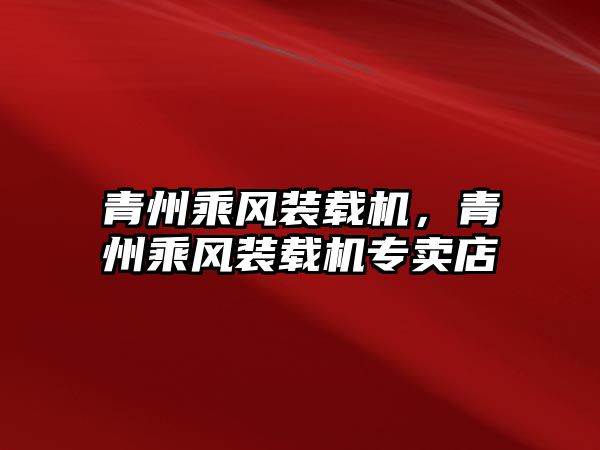 青州乘風裝載機，青州乘風裝載機專賣店