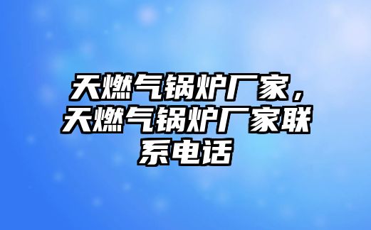 天燃氣鍋爐廠家，天燃氣鍋爐廠家聯(lián)系電話