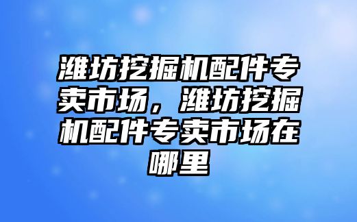 濰坊挖掘機(jī)配件專賣市場，濰坊挖掘機(jī)配件專賣市場在哪里