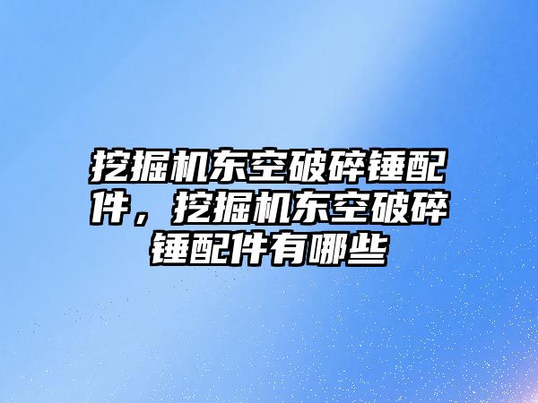 挖掘機東空破碎錘配件，挖掘機東空破碎錘配件有哪些