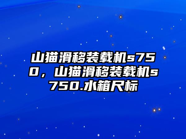 山貓滑移裝載機(jī)s750，山貓滑移裝載機(jī)s750.水箱尺標(biāo)