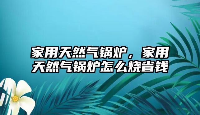 家用天然氣鍋爐，家用天然氣鍋爐怎么燒省錢