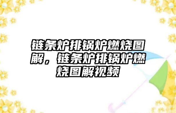 鏈條爐排鍋爐燃燒圖解，鏈條爐排鍋爐燃燒圖解視頻