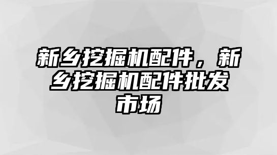 新鄉(xiāng)挖掘機配件，新鄉(xiāng)挖掘機配件批發(fā)市場