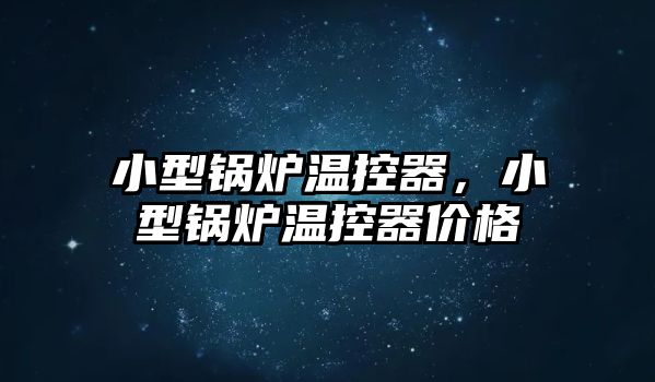 小型鍋爐溫控器，小型鍋爐溫控器價格