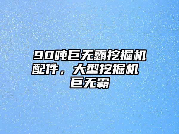 90噸巨無霸挖掘機(jī)配件，大型挖掘機(jī) 巨無霸