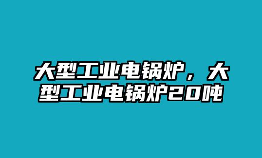 大型工業(yè)電鍋爐，大型工業(yè)電鍋爐20噸