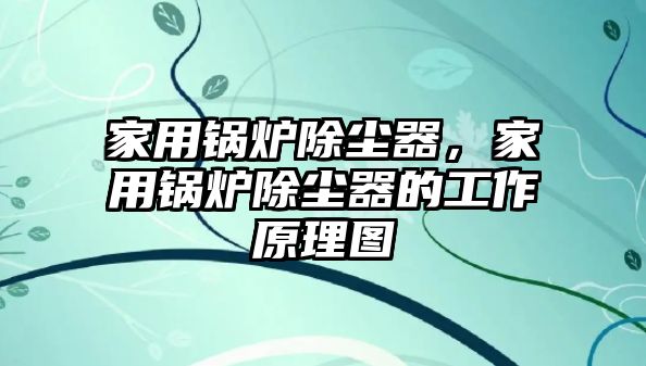 家用鍋爐除塵器，家用鍋爐除塵器的工作原理圖