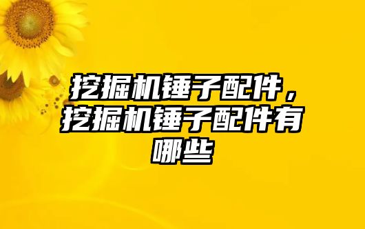 挖掘機錘子配件，挖掘機錘子配件有哪些