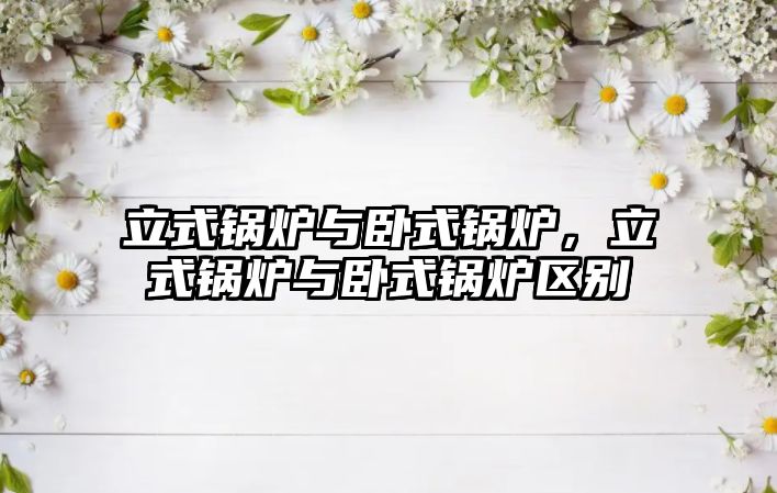 立式鍋爐與臥式鍋爐，立式鍋爐與臥式鍋爐區(qū)別