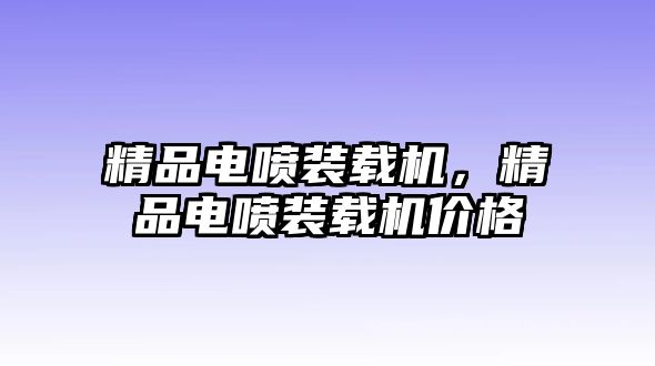 精品電噴裝載機，精品電噴裝載機價格