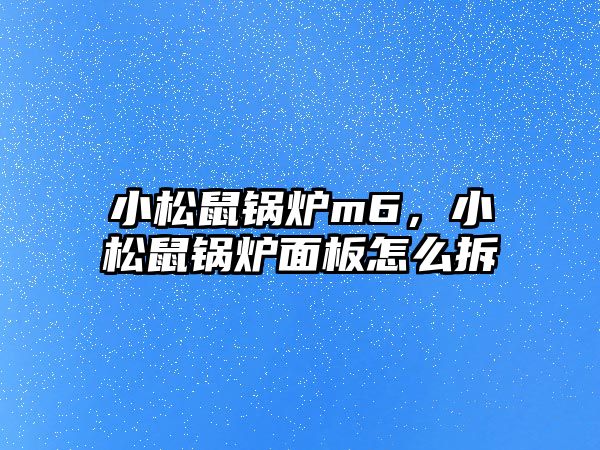 小松鼠鍋爐m6，小松鼠鍋爐面板怎么拆