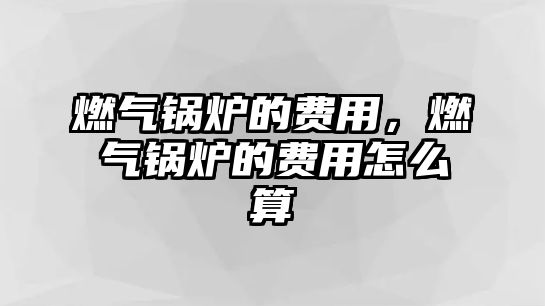 燃?xì)忮仩t的費(fèi)用，燃?xì)忮仩t的費(fèi)用怎么算