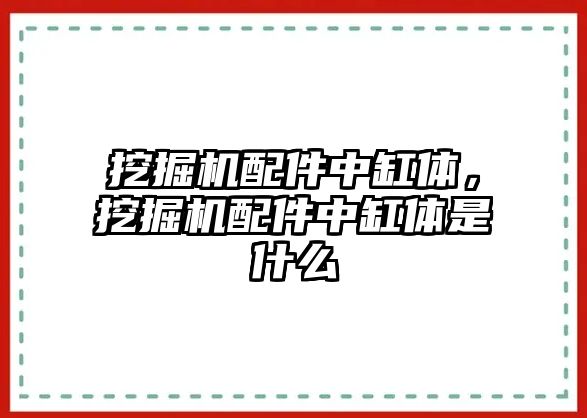 挖掘機(jī)配件中缸體，挖掘機(jī)配件中缸體是什么