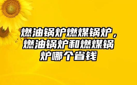 燃油鍋爐燃煤鍋爐，燃油鍋爐和燃煤鍋爐哪個省錢