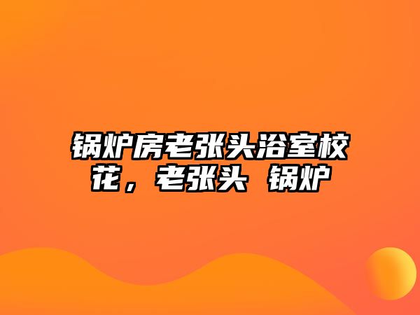 鍋爐房老張頭浴室?；ǎ蠌堫^ 鍋爐