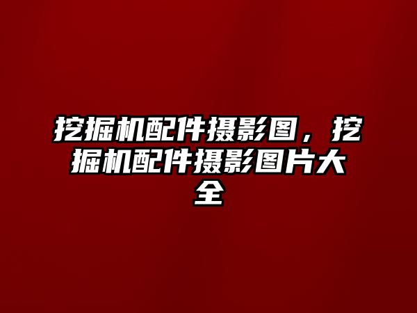 挖掘機配件攝影圖，挖掘機配件攝影圖片大全