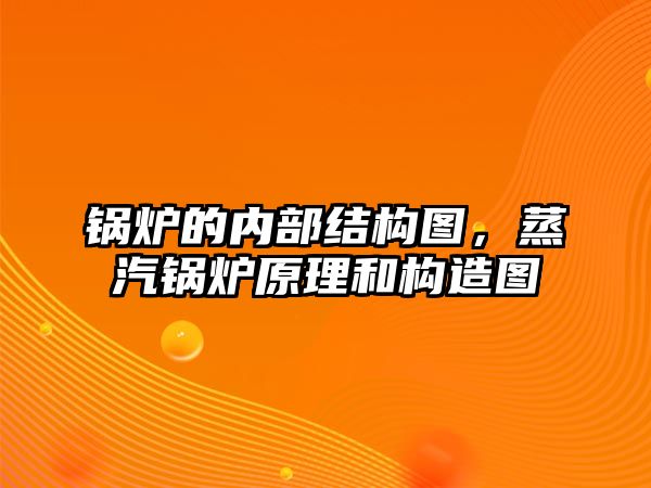 鍋爐的內(nèi)部結(jié)構(gòu)圖，蒸汽鍋爐原理和構(gòu)造圖