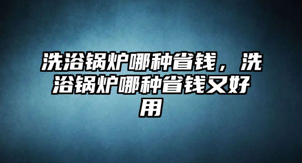 洗浴鍋爐哪種省錢(qián)，洗浴鍋爐哪種省錢(qián)又好用