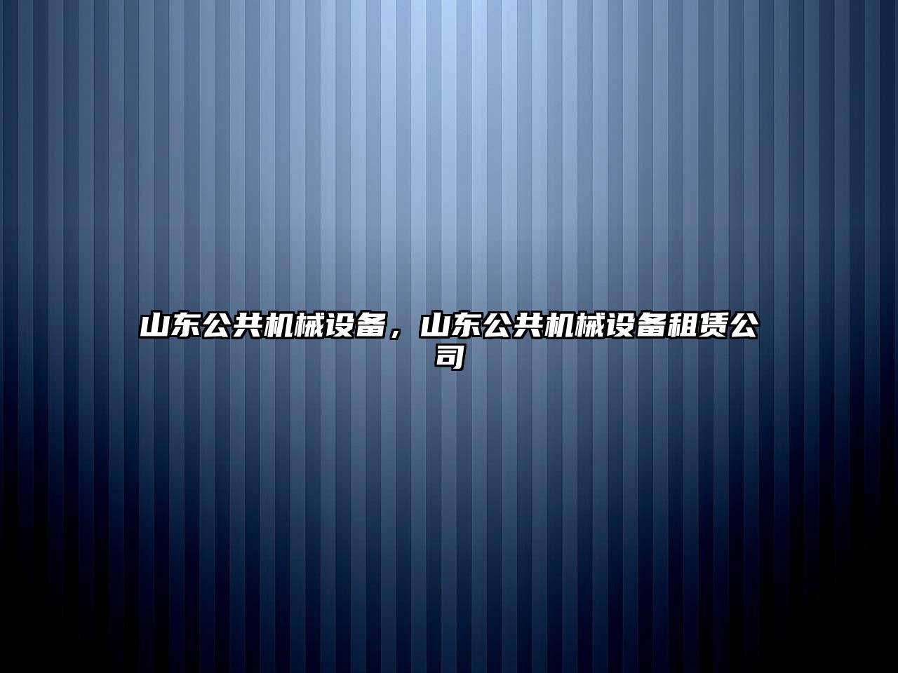 山東公共機(jī)械設(shè)備，山東公共機(jī)械設(shè)備租賃公司