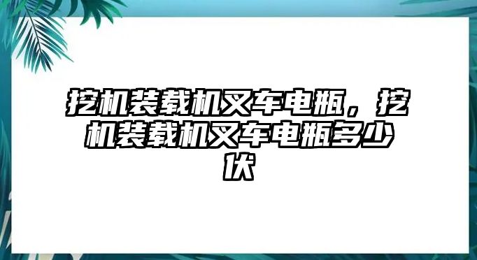 挖機(jī)裝載機(jī)叉車電瓶，挖機(jī)裝載機(jī)叉車電瓶多少伏