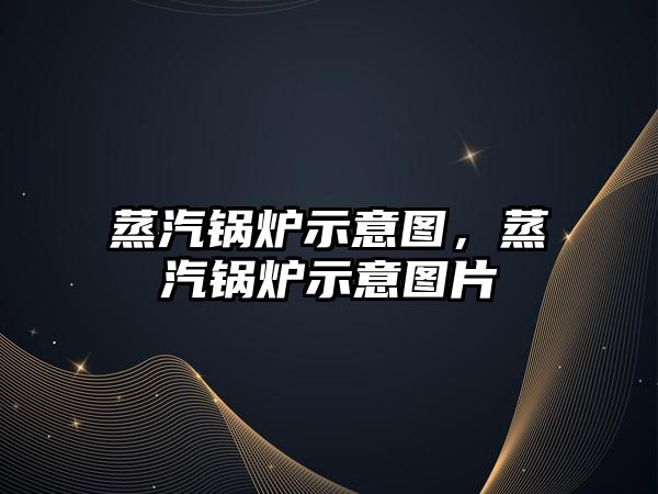 蒸汽鍋爐示意圖，蒸汽鍋爐示意圖片