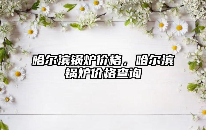 哈爾濱鍋爐價格，哈爾濱鍋爐價格查詢