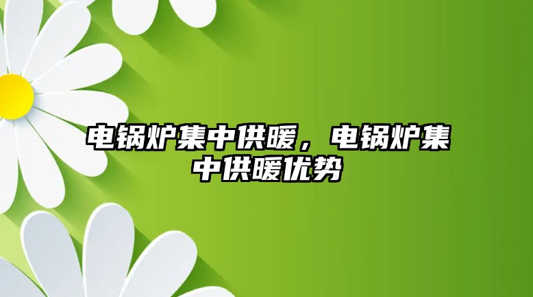 電鍋爐集中供暖，電鍋爐集中供暖優(yōu)勢