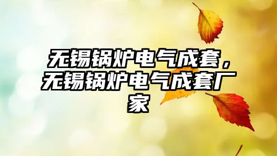 無(wú)錫鍋爐電氣成套，無(wú)錫鍋爐電氣成套廠家