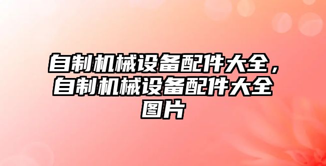 自制機(jī)械設(shè)備配件大全，自制機(jī)械設(shè)備配件大全圖片