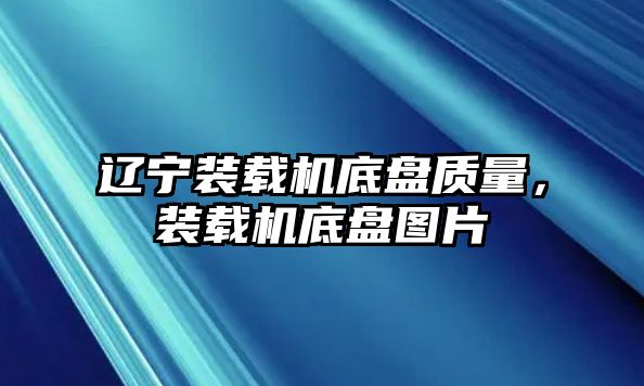 遼寧裝載機(jī)底盤(pán)質(zhì)量，裝載機(jī)底盤(pán)圖片