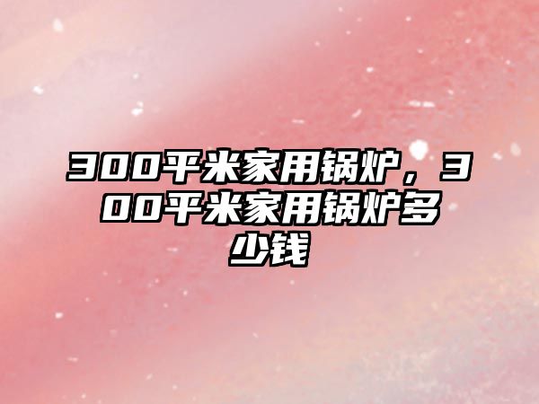 300平米家用鍋爐，300平米家用鍋爐多少錢