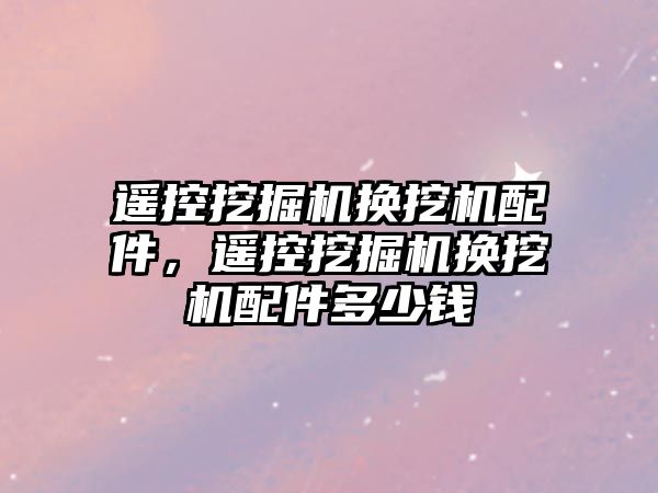 遙控挖掘機換挖機配件，遙控挖掘機換挖機配件多少錢