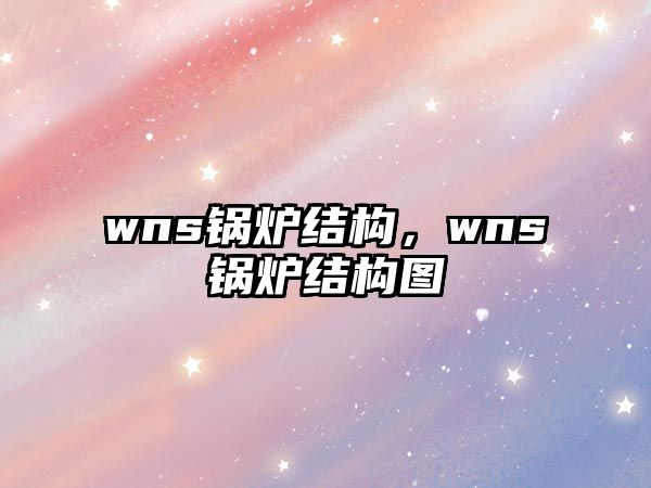 wns鍋爐結(jié)構(gòu)，wns鍋爐結(jié)構(gòu)圖