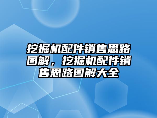 挖掘機(jī)配件銷售思路圖解，挖掘機(jī)配件銷售思路圖解大全