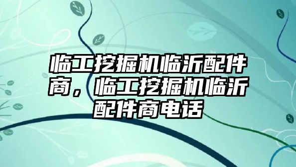 臨工挖掘機臨沂配件商，臨工挖掘機臨沂配件商電話