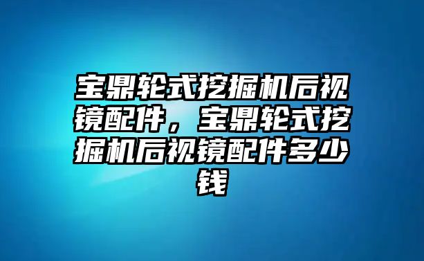 寶鼎輪式挖掘機(jī)后視鏡配件，寶鼎輪式挖掘機(jī)后視鏡配件多少錢