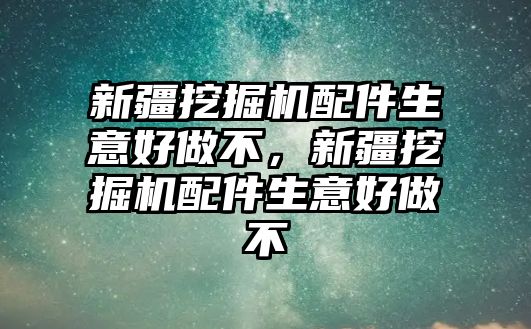 新疆挖掘機(jī)配件生意好做不，新疆挖掘機(jī)配件生意好做不