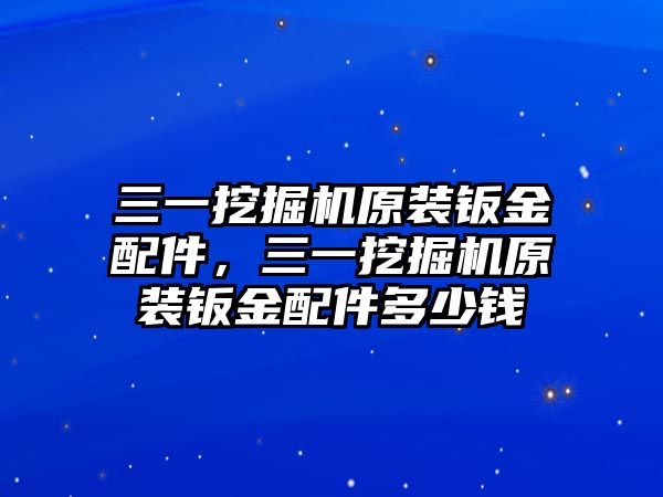 三一挖掘機(jī)原裝鈑金配件，三一挖掘機(jī)原裝鈑金配件多少錢