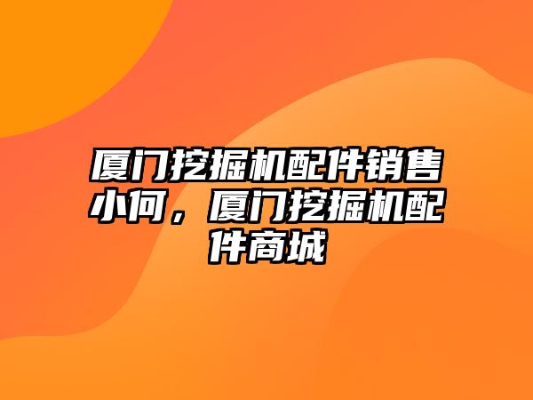 廈門挖掘機(jī)配件銷售小何，廈門挖掘機(jī)配件商城