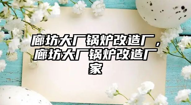 廊坊大廠鍋爐改造廠，廊坊大廠鍋爐改造廠家