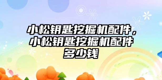 小松鑰匙挖掘機配件，小松鑰匙挖掘機配件多少錢