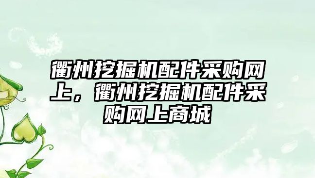 衢州挖掘機配件采購網(wǎng)上，衢州挖掘機配件采購網(wǎng)上商城