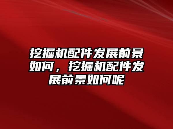 挖掘機(jī)配件發(fā)展前景如何，挖掘機(jī)配件發(fā)展前景如何呢