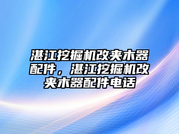 湛江挖掘機改夾木器配件，湛江挖掘機改夾木器配件電話